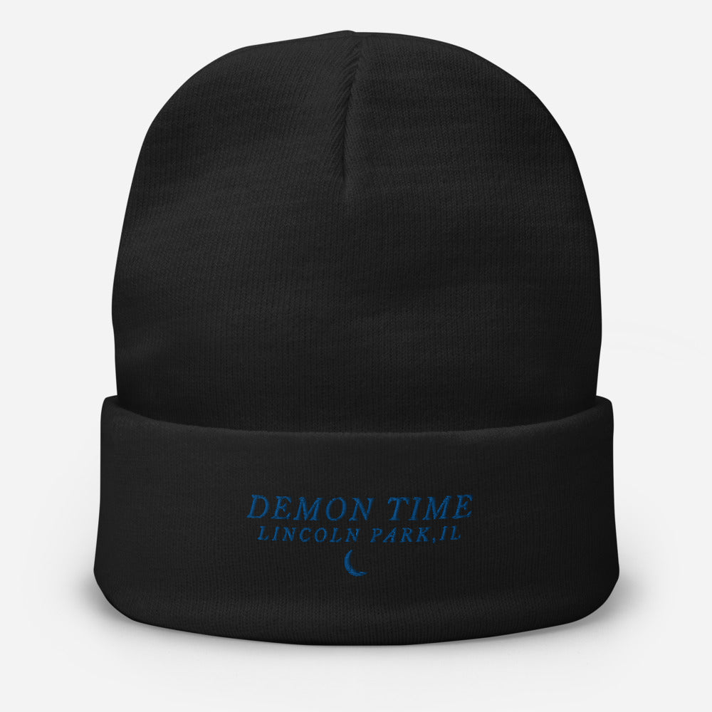 BLCK GRMN "Demon Time" Embroidered Beanie