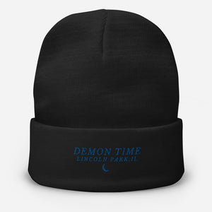 BLCK GRMN "Demon Time" Embroidered Beanie