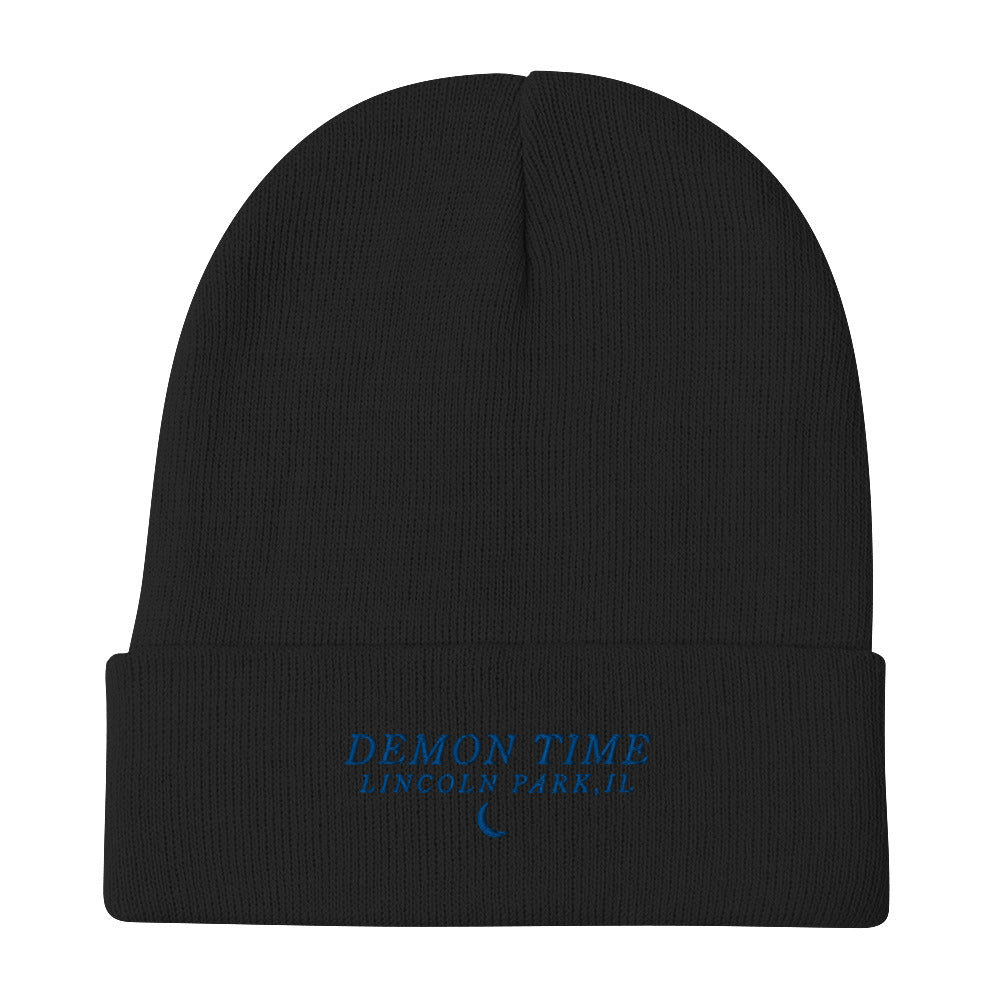 BLCK GRMN "Demon Time" Embroidered Beanie