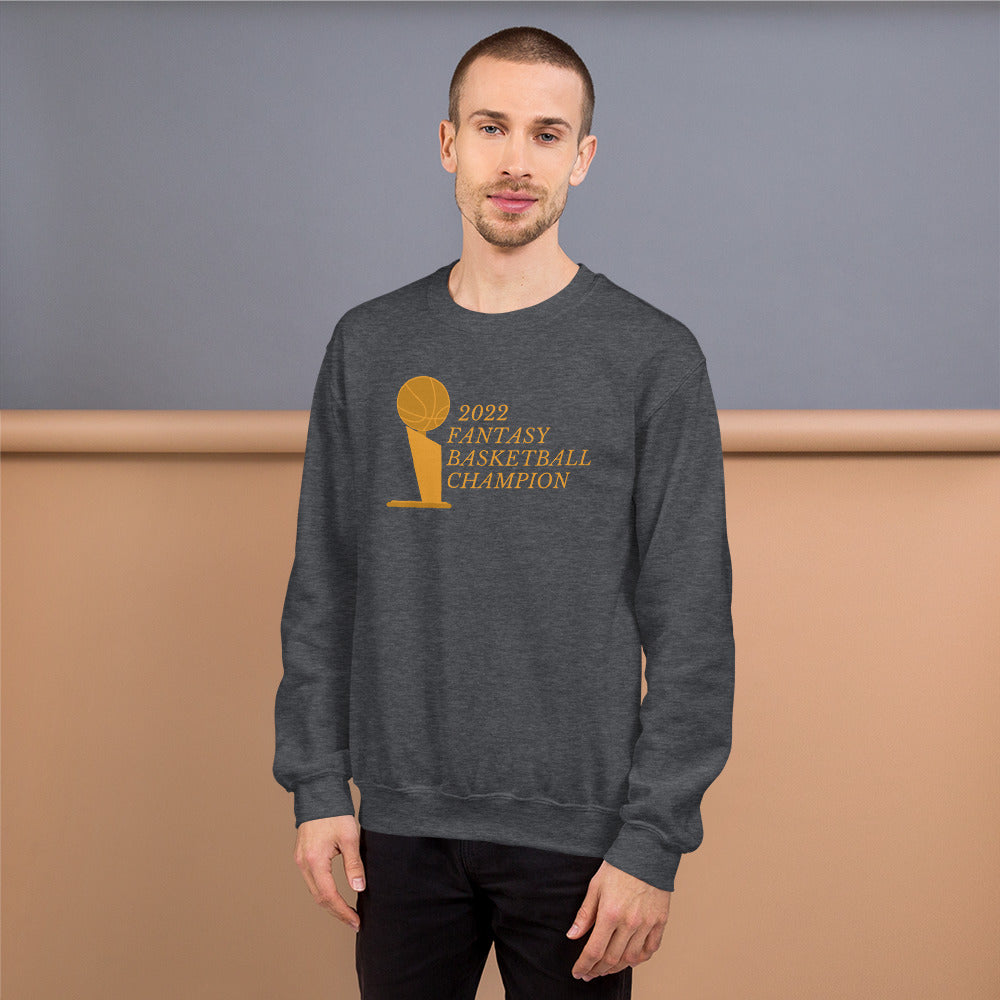 2022 Fantasy Basketball Champion Trophy Sweater