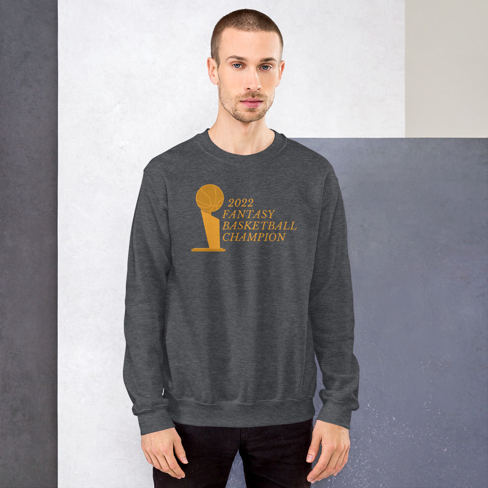 2022 Fantasy Basketball Champion Trophy Sweater