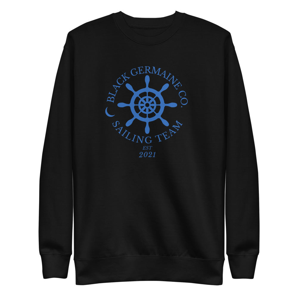 BLCK GRMN Blue Sailing Team Sweater