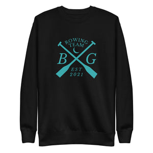 BLCK GRMN Teal Rowing Team Sweater