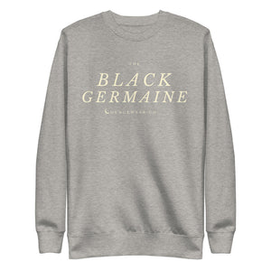 Black Germaine Brand Logo Sweater