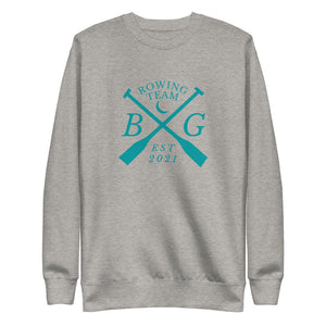 BLCK GRMN Teal Rowing Team Sweater