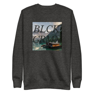 Black Germaine "Cabin Life" Crew Neck Sweater