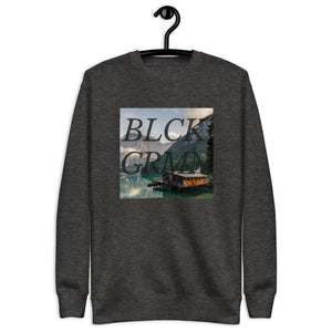 Black Germaine "Cabin Life" Crew Neck Sweater