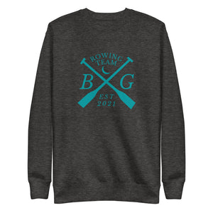 BLCK GRMN Teal Rowing Team Sweater