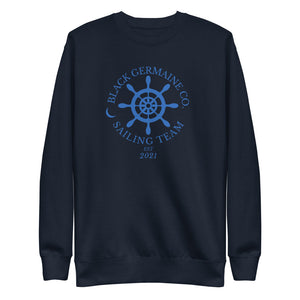 BLCK GRMN Blue Sailing Team Sweater