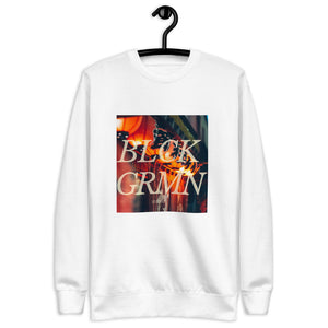 Black Germaine "Tokyo Nights" Crew Neck Sweater