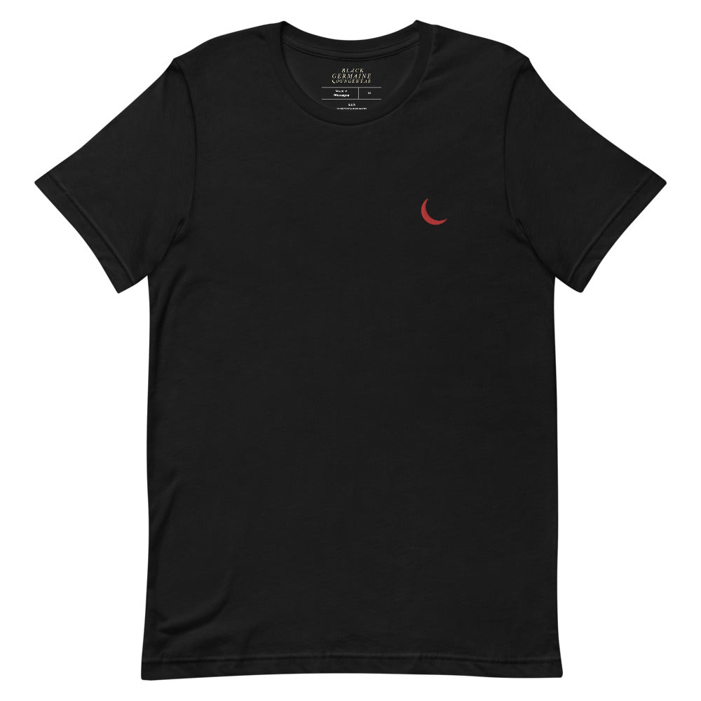 Black Germaine "Harvest Moon Logo" T-Shirt