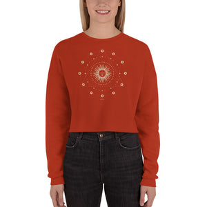 BLCK GRMN "Sun & Stars" Crop Sweater