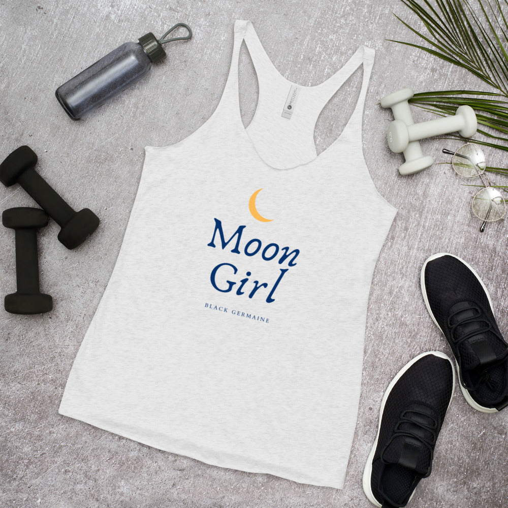 BLCK GRMN "Moon Girl Blue" Racerback Tank