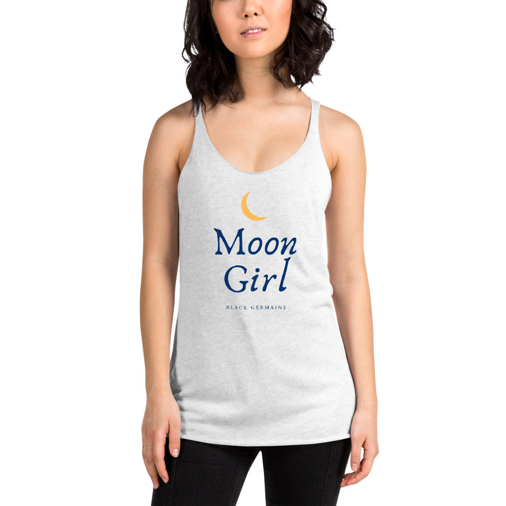 BLCK GRMN "Moon Girl Blue" Racerback Tank