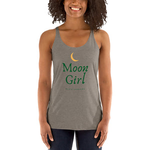 BLCK GRMN "Moon Girl Green" Racerback Tank