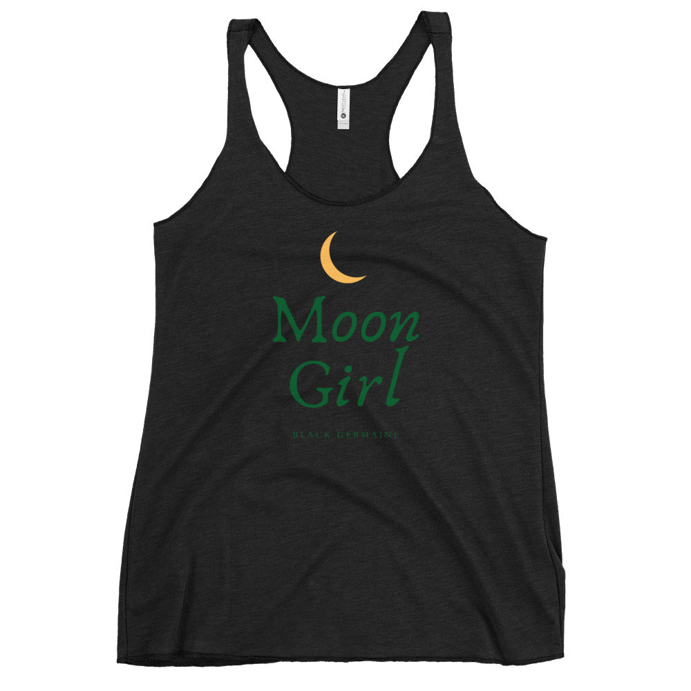 BLCK GRMN "Moon Girl Green" Racerback Tank