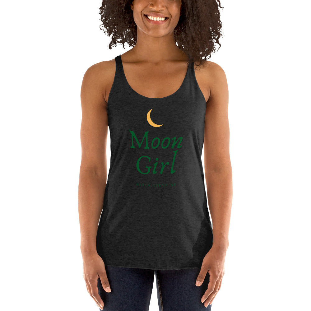 BLCK GRMN "Moon Girl Green" Racerback Tank